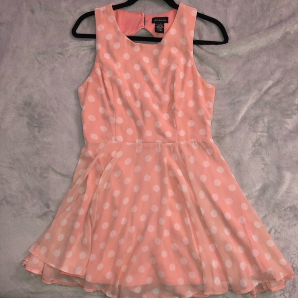 Pink polka dot dress - Picture 1 of 3